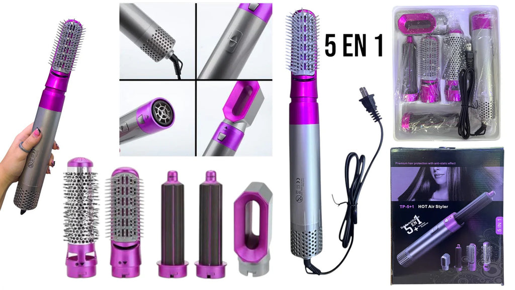 CEPILLO SECADOR 5 EN 1