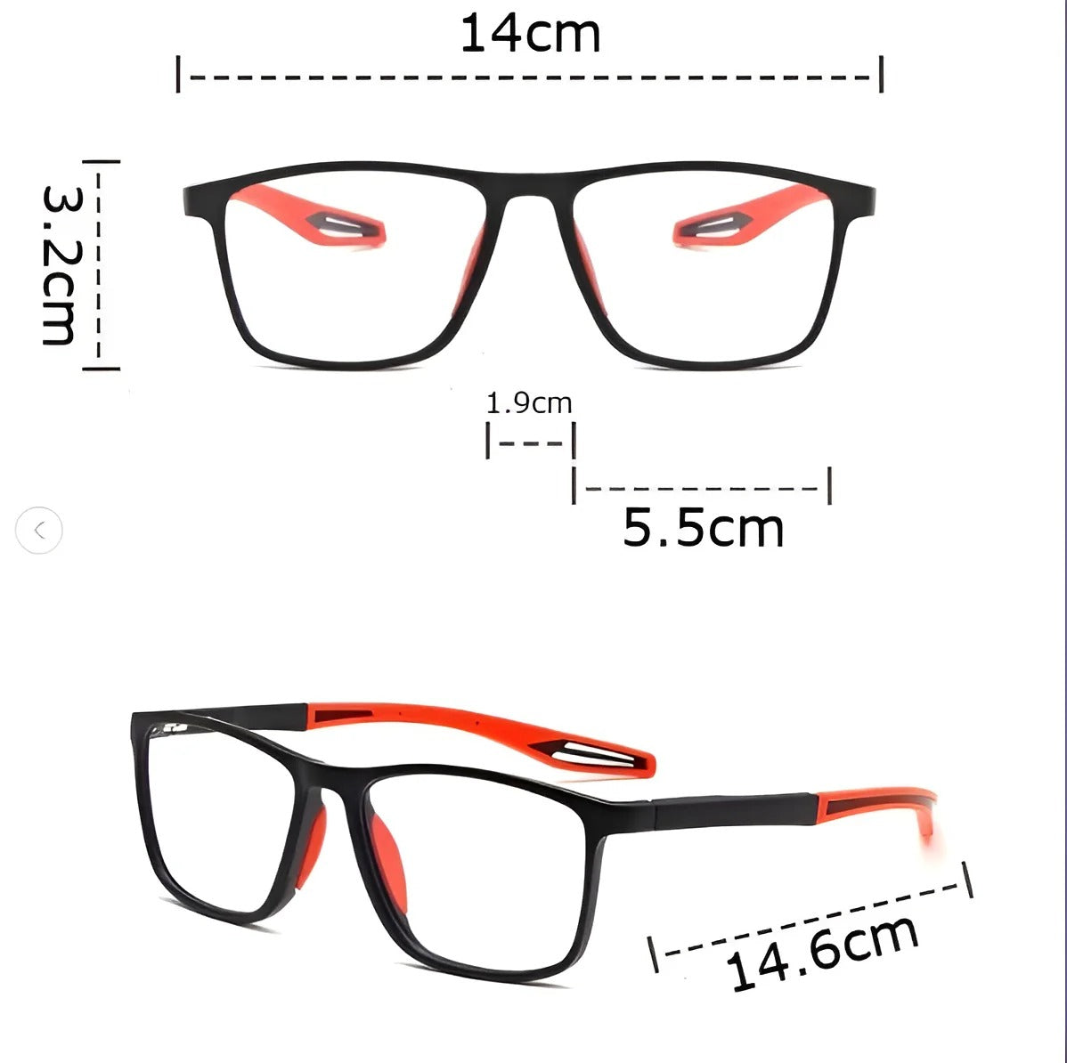 LENTES DEPORTIVOS PARA LECTURA