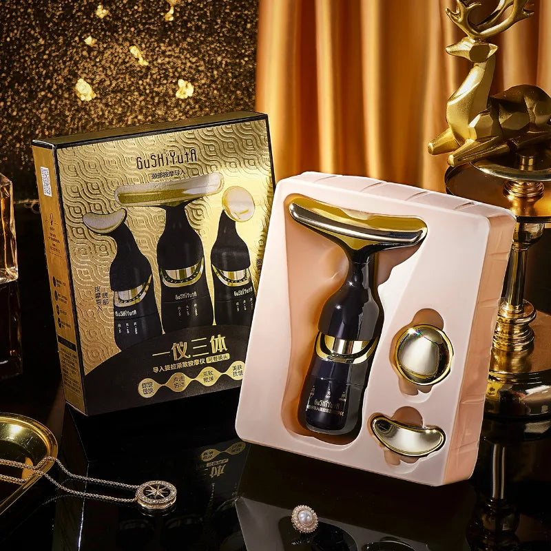 Masajeador 3 en 1 (OJOS, ROSTRO Y CUELLO)