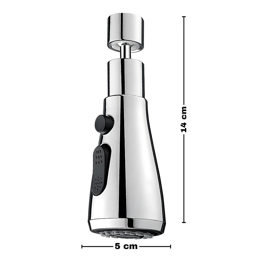 Cabezal  de grifo giratorio multifuncional 360