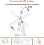 ESPEJO TIPO LIBRO LED