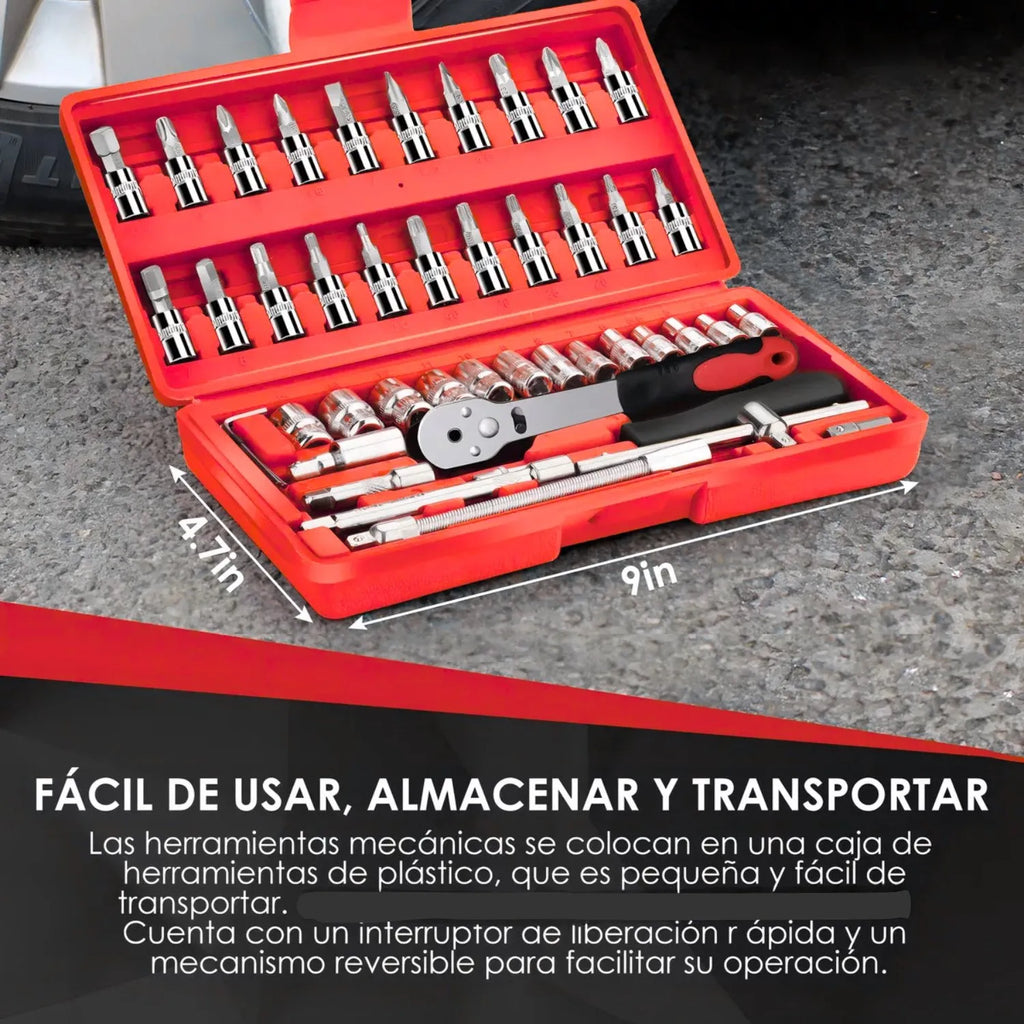 Kit de Herramientas 46 Piezas